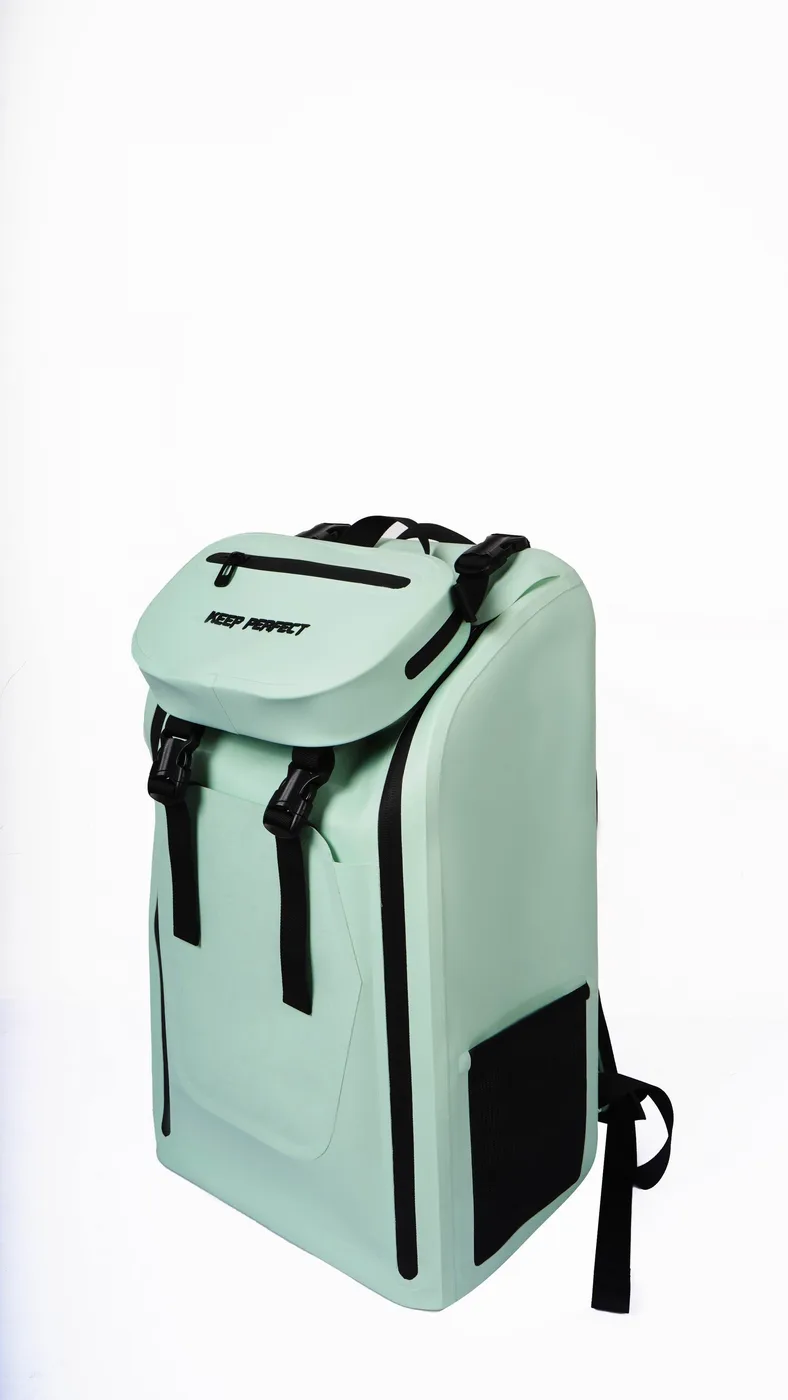 Mint green dry bag